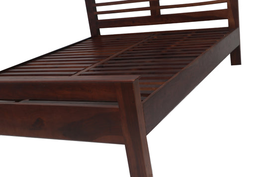 Solid Sheesham Wood Queen Size Bed for Bedroom Wooden Double Bed Without Storage for Beautiful Home, Living Room and Hotel