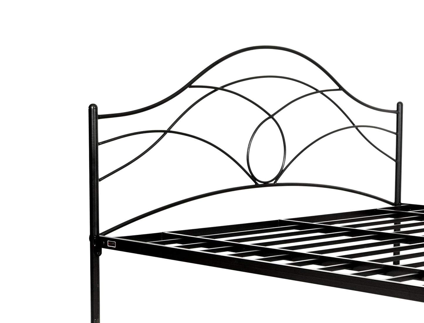 Metal King Size Bed for Bedroom Metal Bed - Black Color