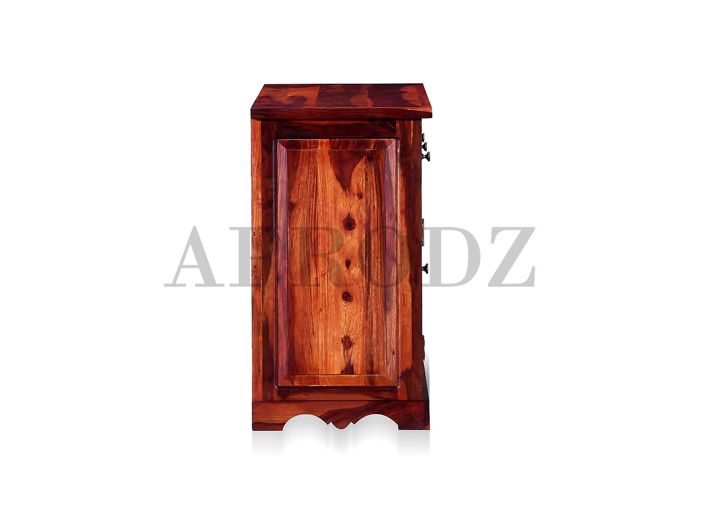 Bookshelf | Sheesham Wood Wooden Storage Organizer | Shelves Bookcase Rustic Durable, Stylish & Compact Design for Home, Office, Living Room | Furniture Organizer Elegant Natural Finish (Honey)