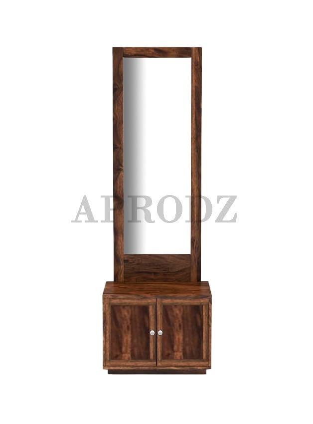 Sheesham Wood Dressing Table with Two Door for Living Room