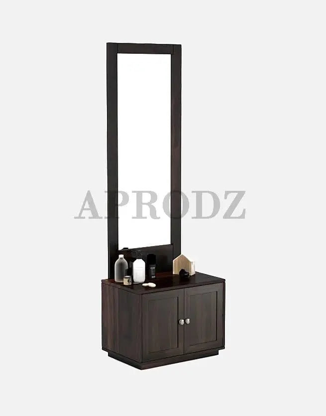 Sheesham Wood Dressing Table with Two Door for Living Room