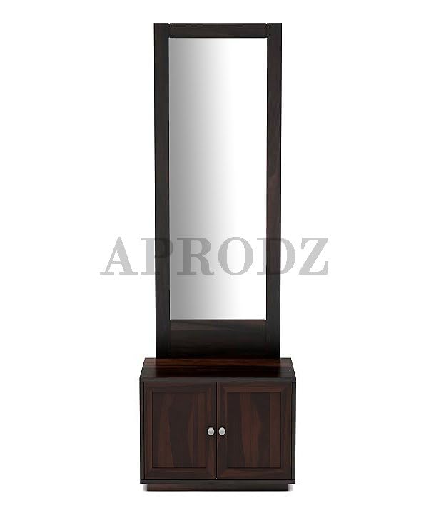 Sheesham Wood Dressing Table with Two Door for Living Room