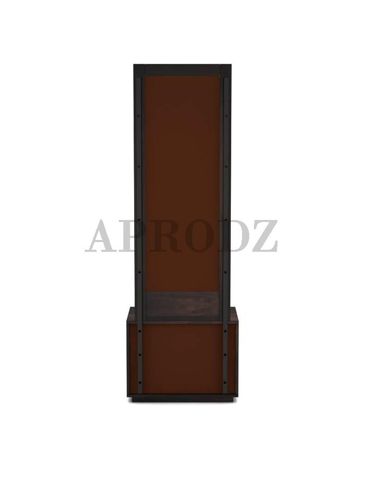 Sheesham Wood Dressing Table with Two Door for Living Room