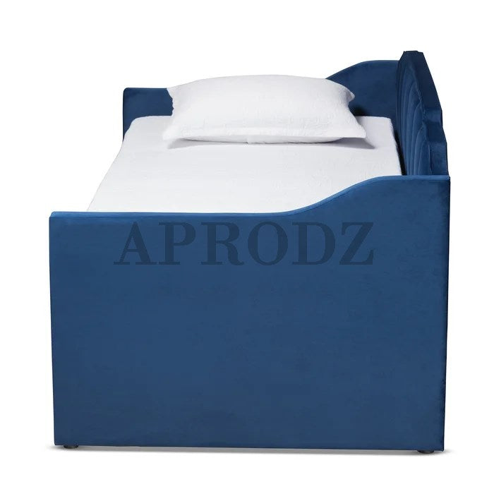 Krease Upholstered Daybed with Trundle Bed