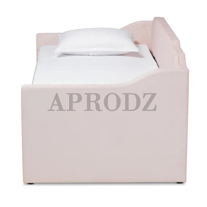 Krease Upholstered Daybed with Trundle Bed