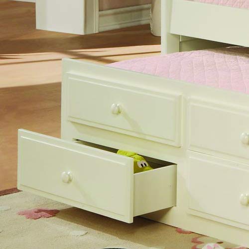 Sheesham Wood Oyster Daybed with Trundle Bed with Drawer Storage for Home | Bed for Bedroom
