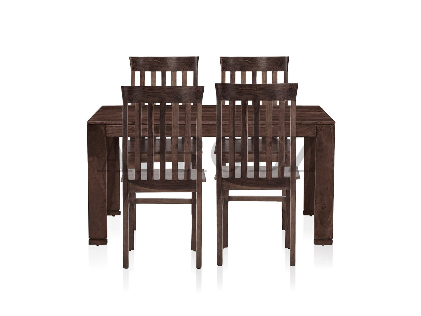 Sheesham Wood Salvador 4 Seater Dining Table Set for Home and Living Rooms| Dining Furniture