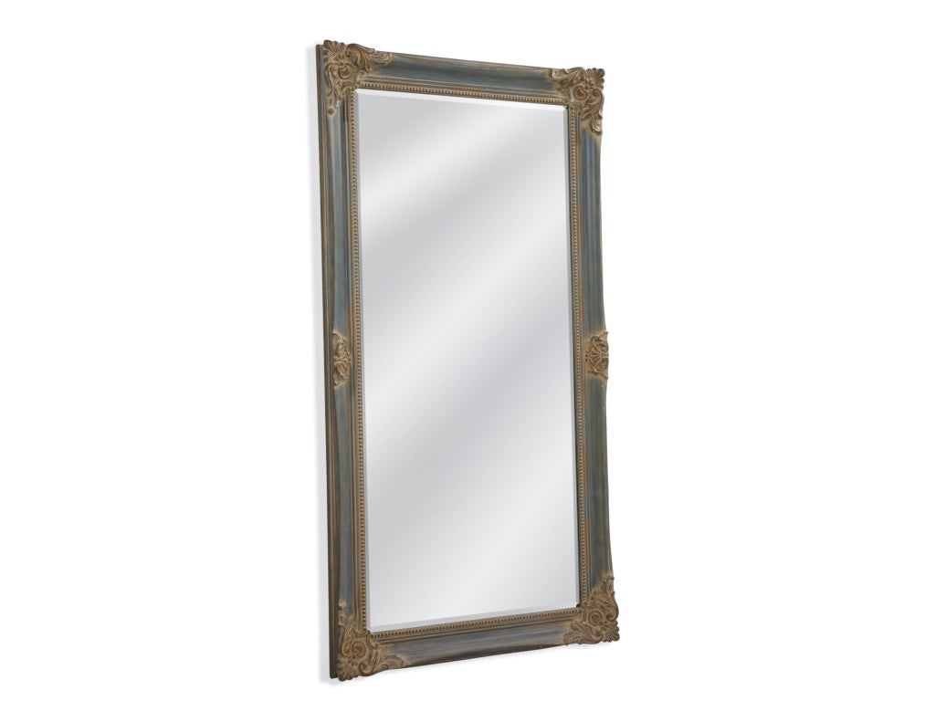 Mango Wood Brialle Wall Decorative Mirror Frame| Wooden Mirror | Brown Finish