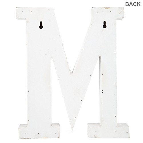 Decorative Wood Letters - M