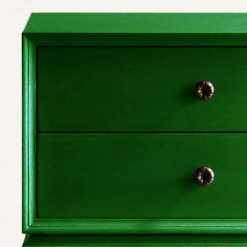 Lajas Mango Wood Bedside Table with Two Drawer
