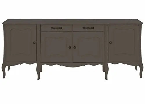 Soild Wood Teresina Sideboard Storage Cabinet with Drawer for Living Room | Opera Evening Finish