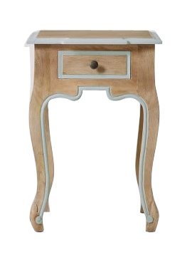 Mango Wood Braga Bedside Table for Home Aprodz