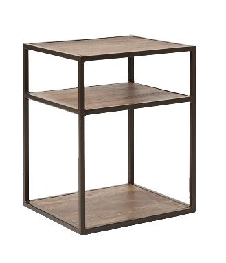 Solid Wood Pombal Bedside Storage Table for Living Room