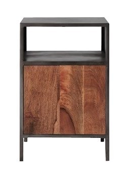 Mango Wood Gapan Bedside Table for Men