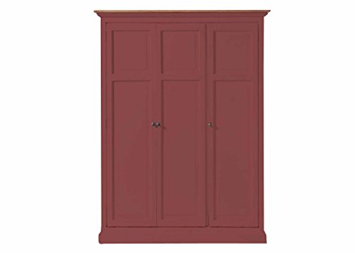 APRODZ Mango Wood Multipurpose Storage Venice Wardrobe Almirah for Living Room | Cream