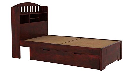 Sheesham Wood Santiago Storage Single Bed for Bedroom Stylish