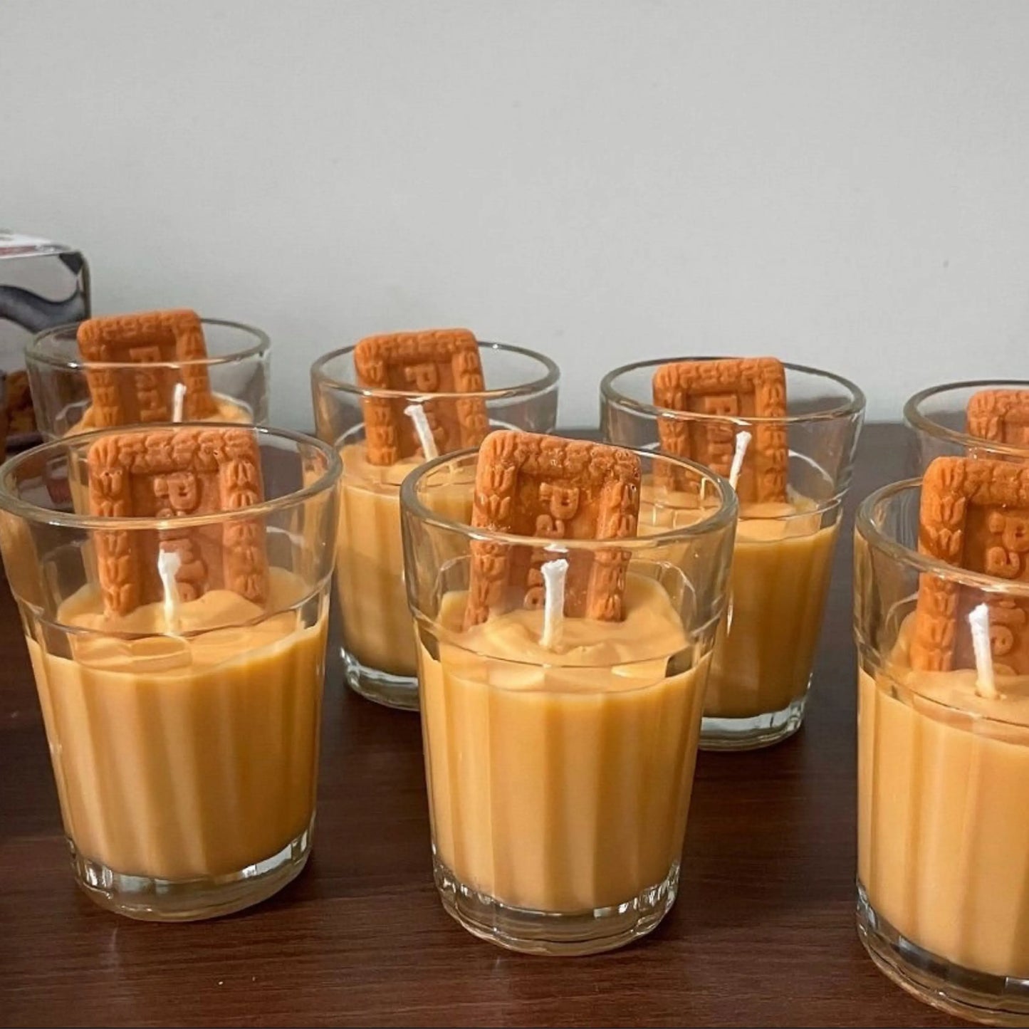 Biscoff Bliss Candle – Sweet Comfort in a Cup