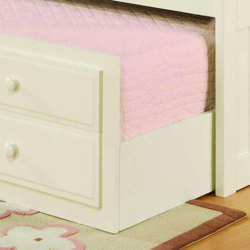 Sheesham Wood Oyster Daybed with Trundle Bed with Drawer Storage for Home | Bed for Bedroom