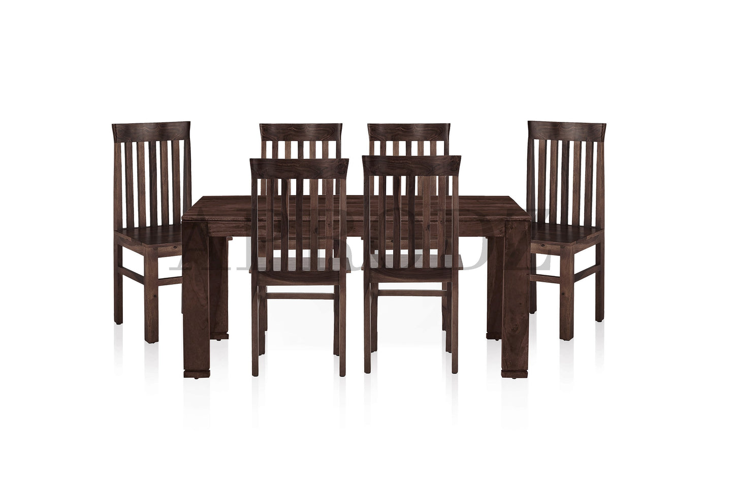 Sheesham Wood Salvador 6 Seater Dining Table Set for Home | Dining Furniture