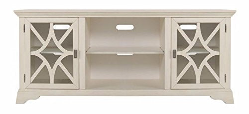 Mango Wood Belgrade TV Stand Cabinet for Home | TV Unit for Living Room | White Finish