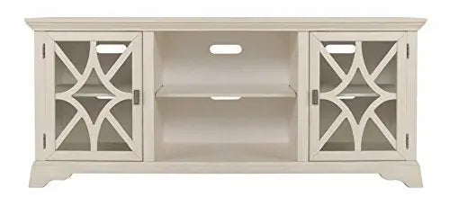 Mango Wood Sulla LED TV Stand Entertainment Unit Storage TV Cabinet for Living Room (Walnut Finish)