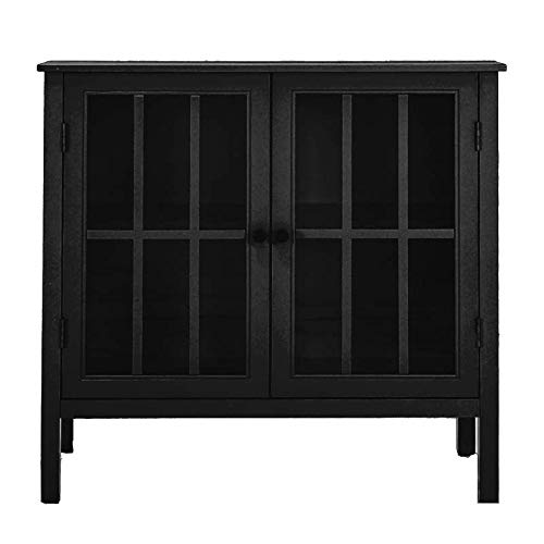 Soild Wood Vicuna Two Door Sideboard Storage Cabinet for Living Room