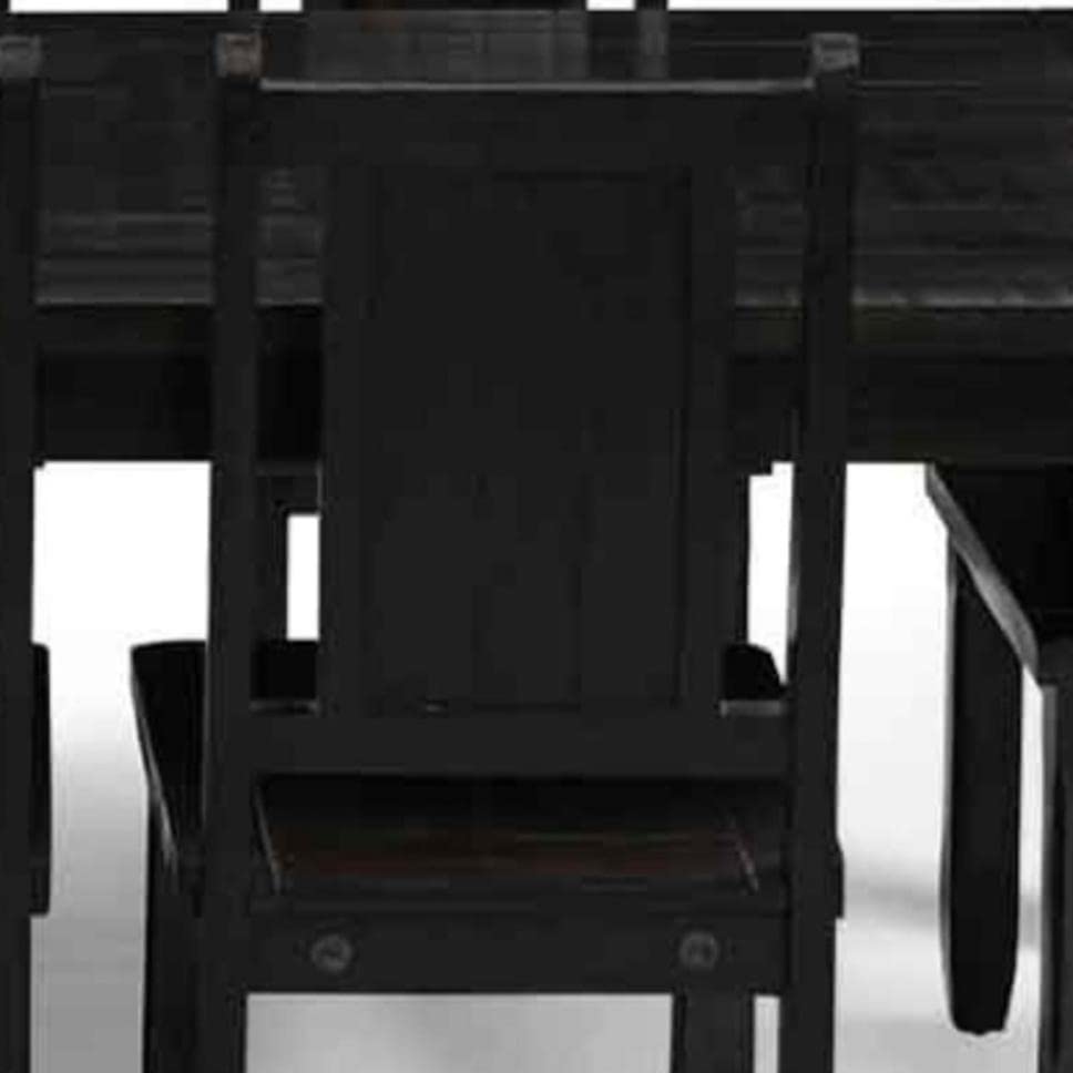 Solid Wood Kayle 6 Seater Dining Table Set for Home | Dining Furniture