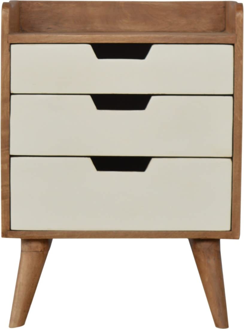 Mango Wood Iriga Bedside Table for Home
