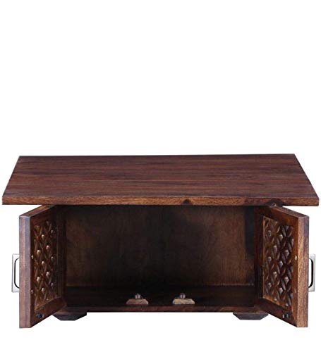 Durque Sheesham Wood Coffee Table - Provincial Teak Finish