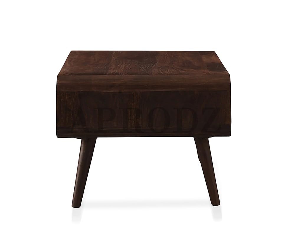 Rectangular Coffee Table with Storage | Stylish Center Table in Provincial Teak Finish for Living Room and Home Décor