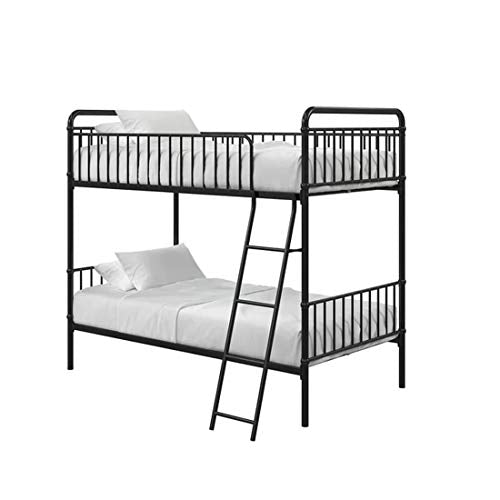 APRODZ Marks Twin Bunk Bed (Metal - Gold Powder Coated)