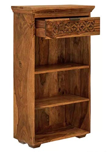 Durque Sheesham Wood Compact Bookcase