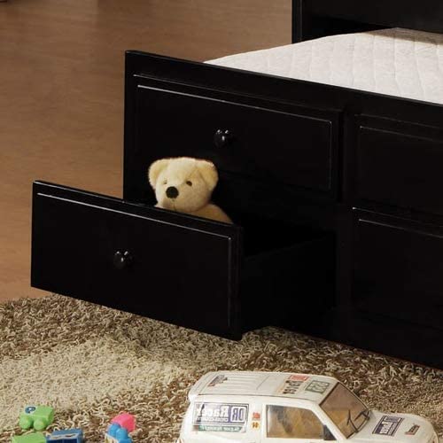 Sheesham Wood Oyster Daybed with Trundle Bed with Drawer Storage for Home | Bed for Bedroom