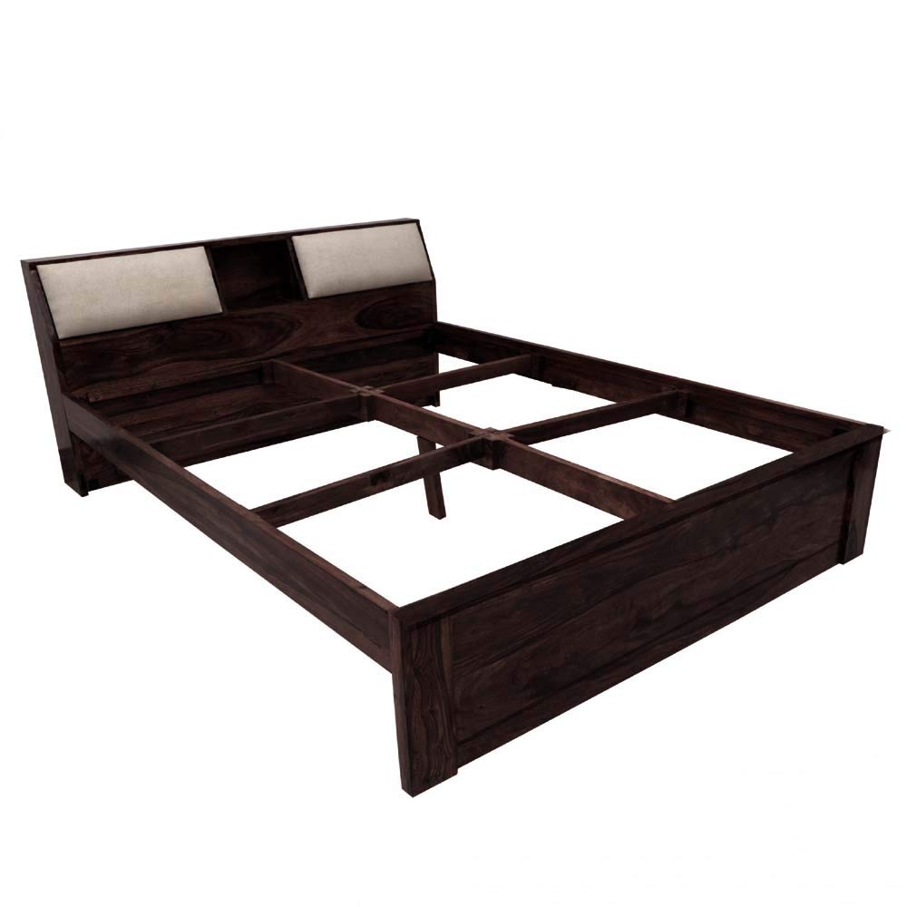 Sheesham Wood Allure Bed with Storage