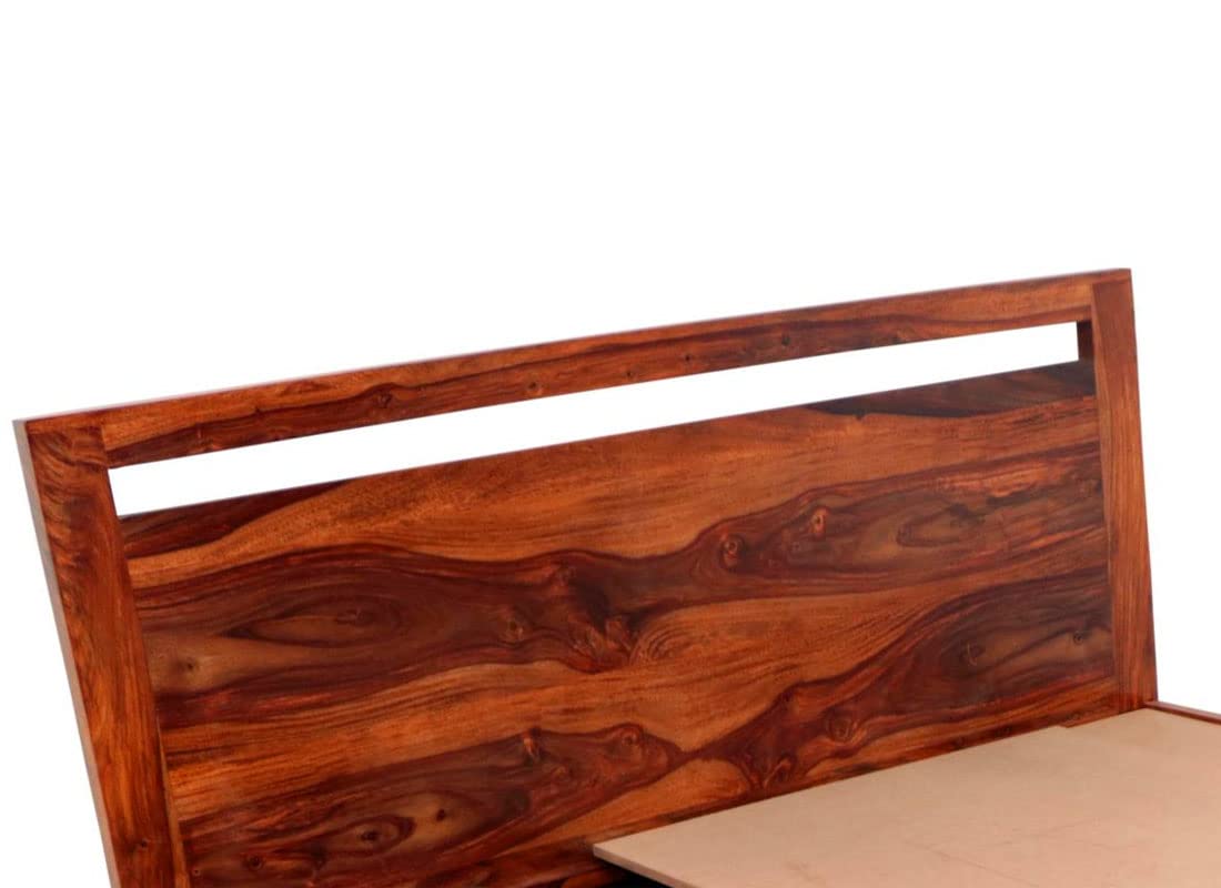 Sheesham Wood Berta Bed with Storage