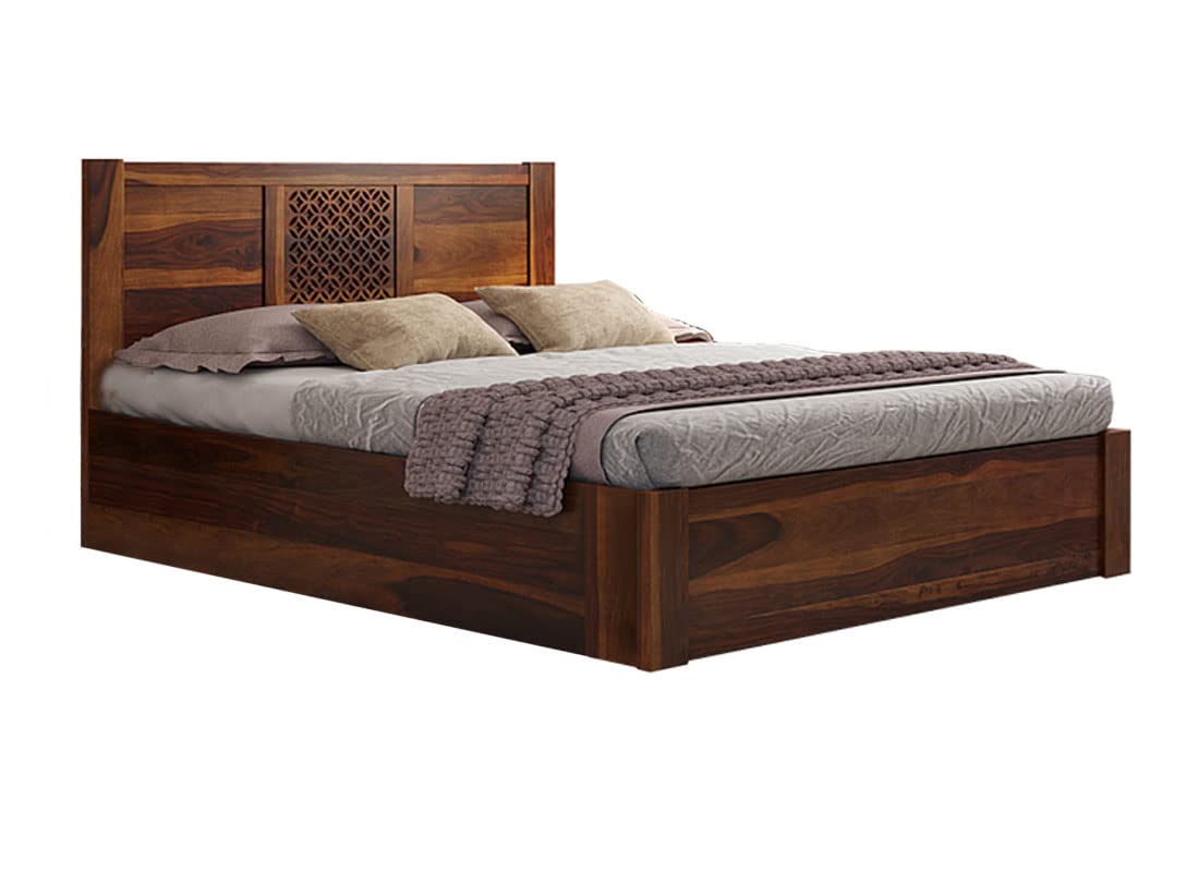 Sheesham Wood Durque Hydraulic Bed