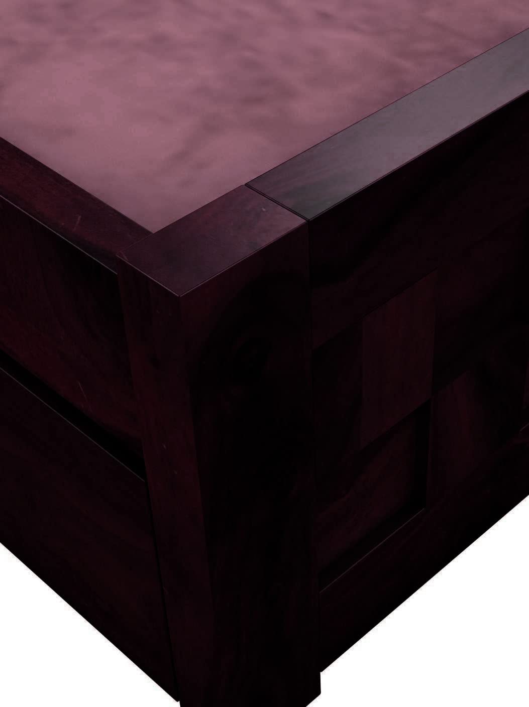 Sheesham Wood Storage Belem Bed for Bedroom Stylish