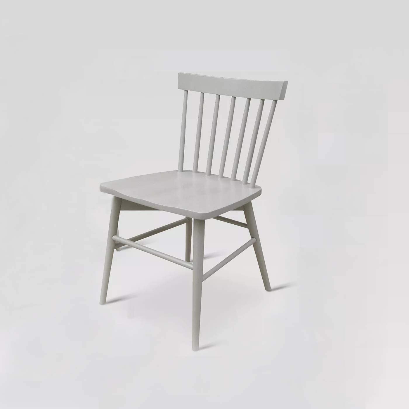 APRODZ Solid Mango Wood Grey Dining Chairs for Living Room | Set of 2 Wooden Chair