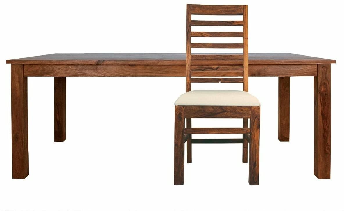 APRODZ Solid Wood Orlando 8 Seater Dining Table Set for Home | Dining Furniture