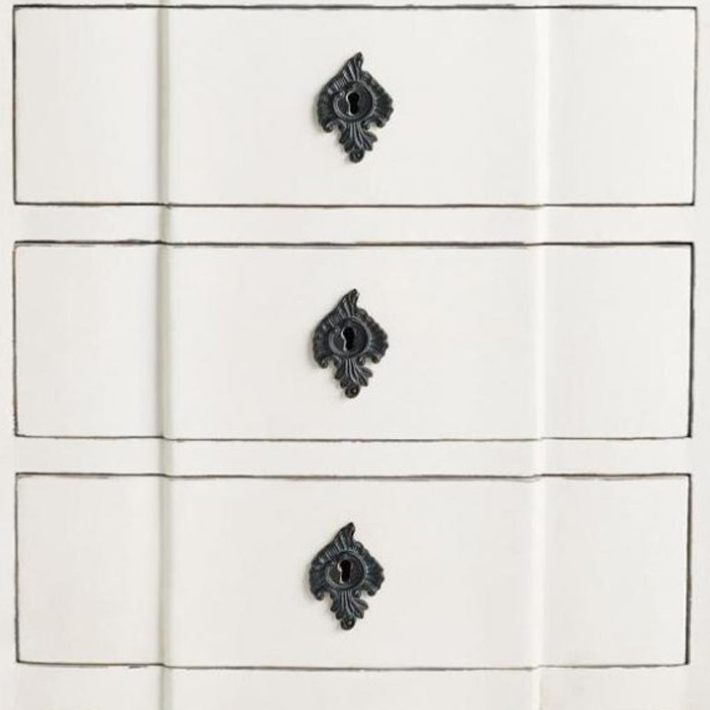 Solid Wood Patita Bedside Storage Table for Living Room