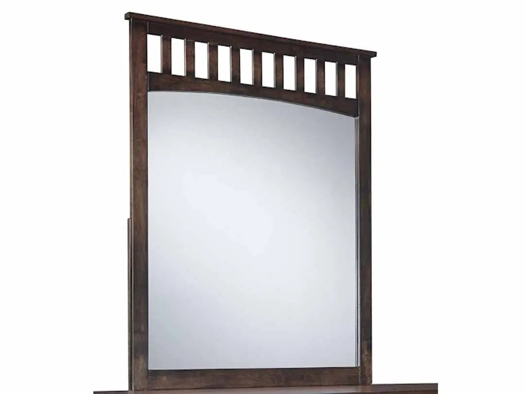 APRODZ Sheesham Wood Criu Dresser Decorative Mirror Frame| Wooden Mirror | Brown Finish