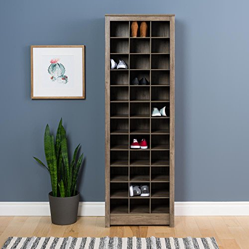 APRODZ Mango Wood Multiple Storage Salga Shoe Rack Shelf For Living Room | Shoe Organizer | White