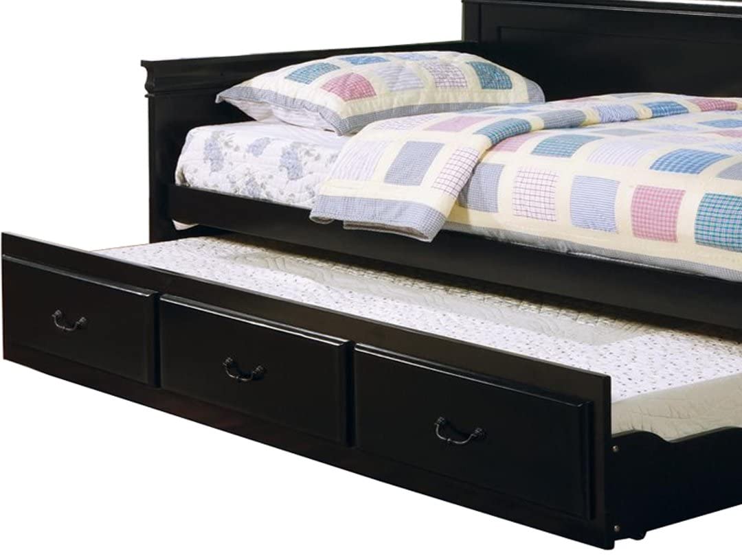 Mango Wood Carss Daybed with Trundle Bed for Home | Bed for Bedroom