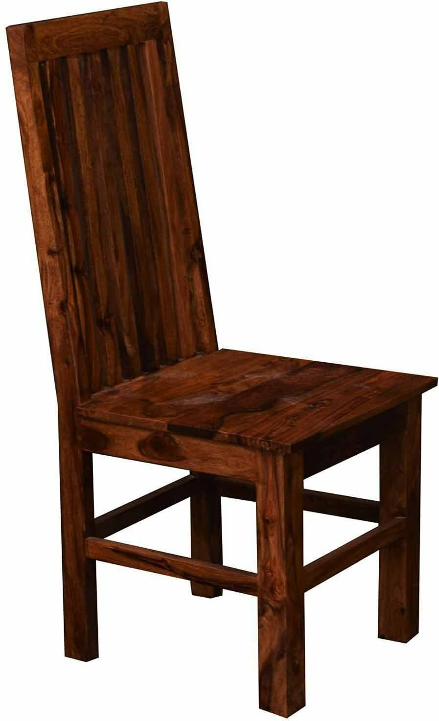 Sheesham Wood Tulsa 6 Seater Dining Table Set for Home | Dining Furniture | Brown Finish