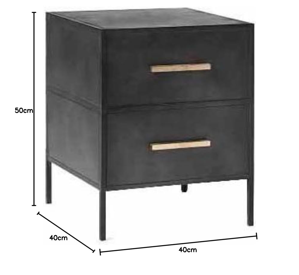 Mango Wood Sintra Bedside Table for Home
