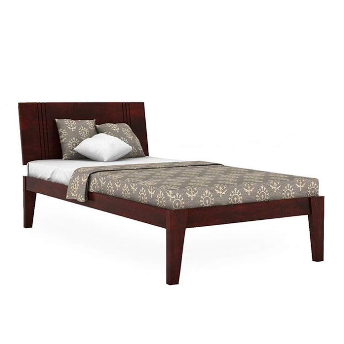 Solid Wood with Storage Trundle Single Wellington Bed for Bedroom