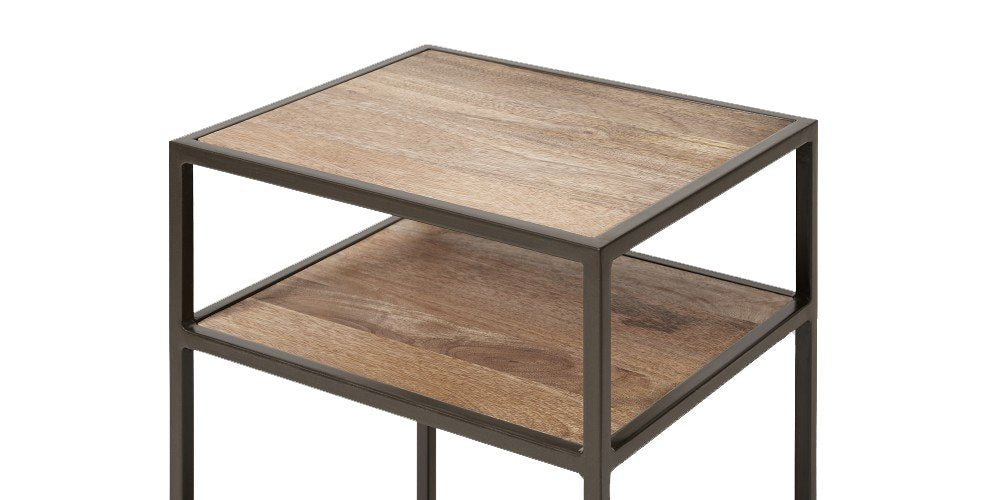 Solid Wood Pombal Bedside Storage Table for Living Room