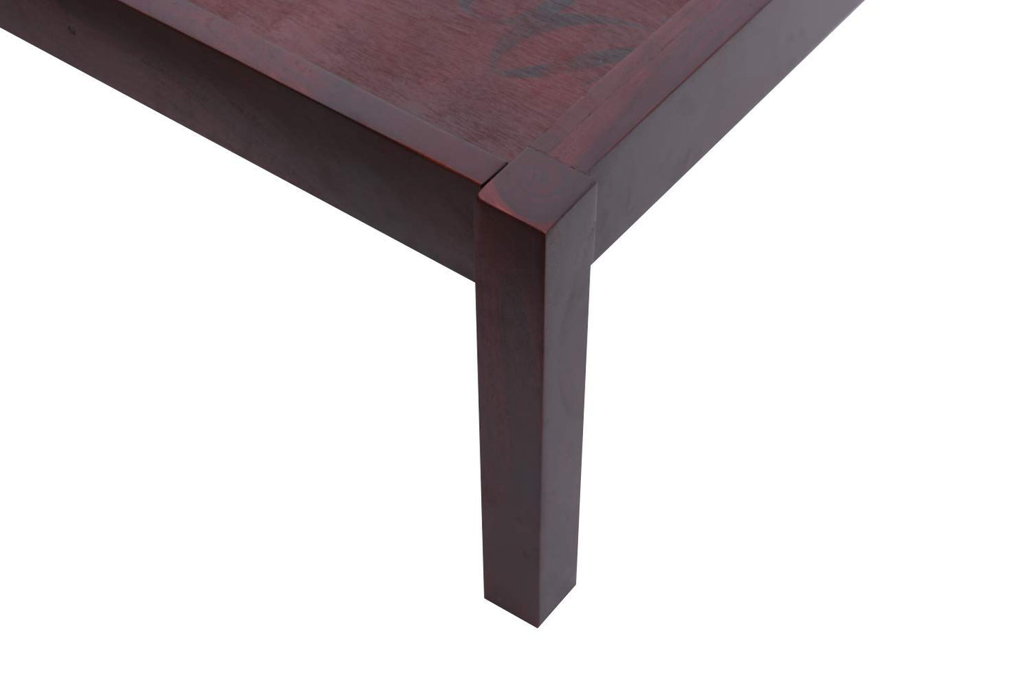 APRODZ Sheesham Wood Without Storage Single Size Bed Divan for Bedroom Mahogany Finish