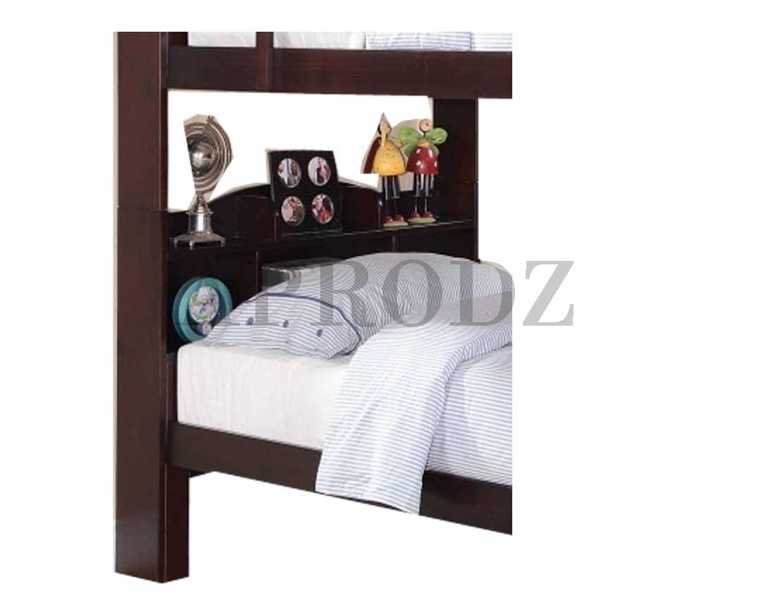 Aprodz Joyce Twin Size Bookcase Bunk Bed