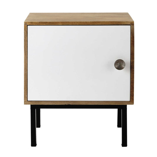 Mango Wood Rizal Bedside Table for Home